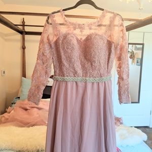 Beautiful Mauve Bridesmaid dress or formal dress
